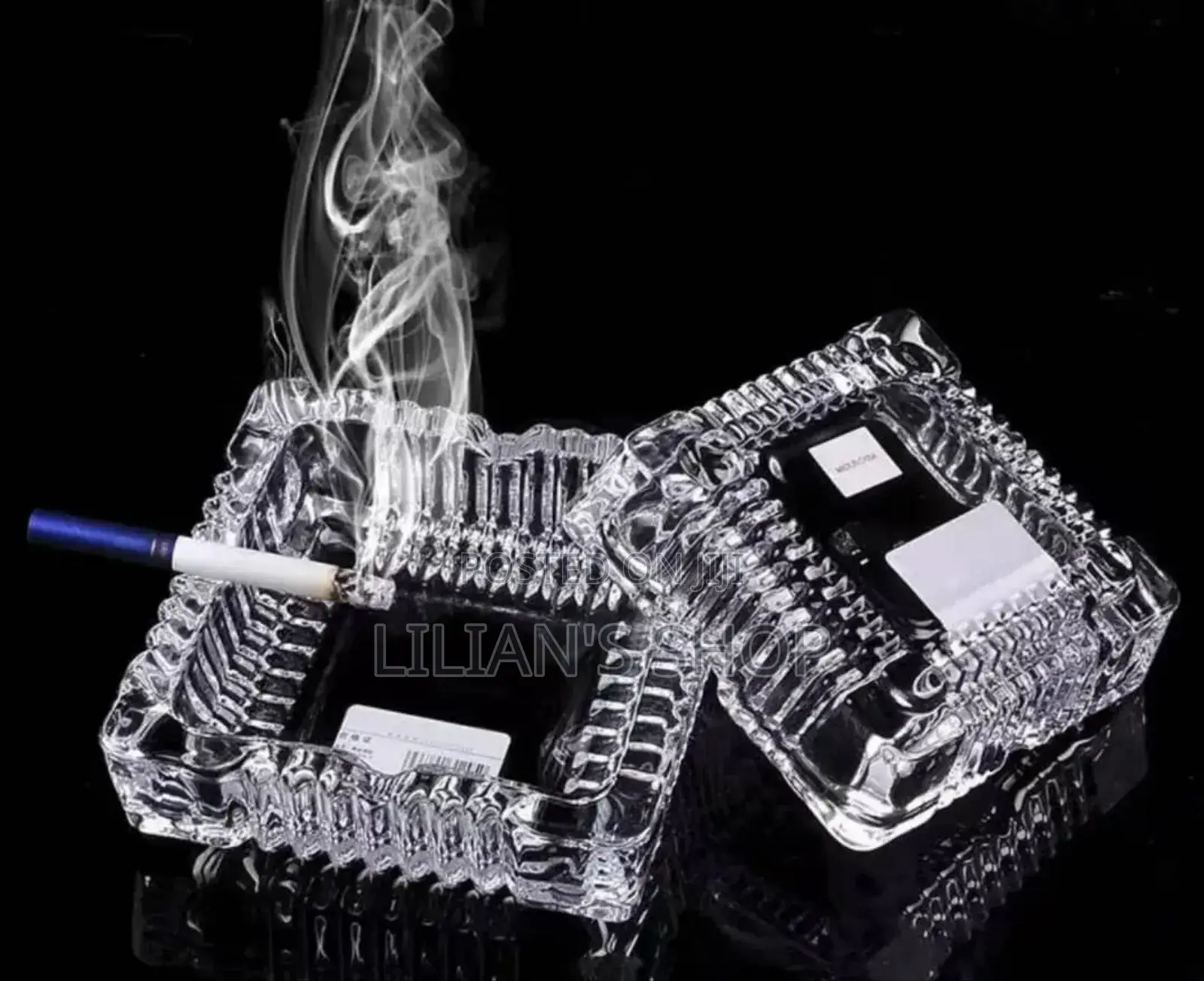 Glass Ash Tray for Cigarette