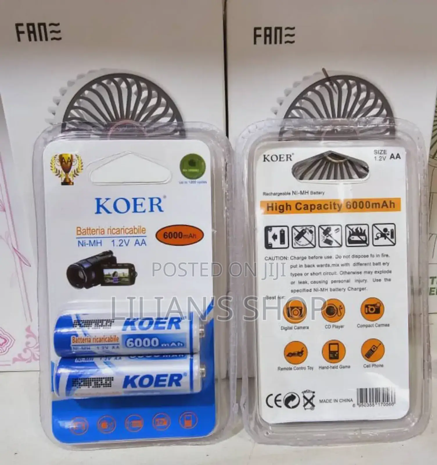 Koer AA Rechargeable Batteries
