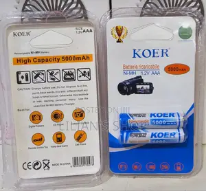 Koer AAA Rechargeable Batteries