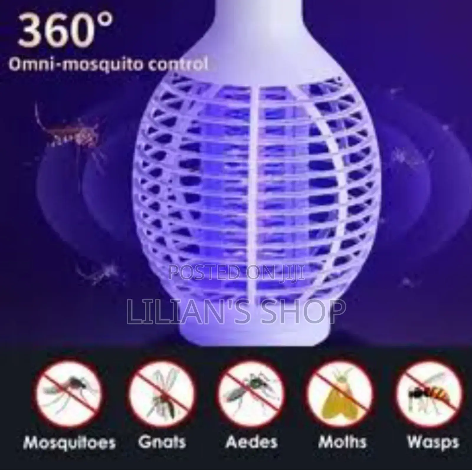 Electric Shock Mosquito Killer Lamp
