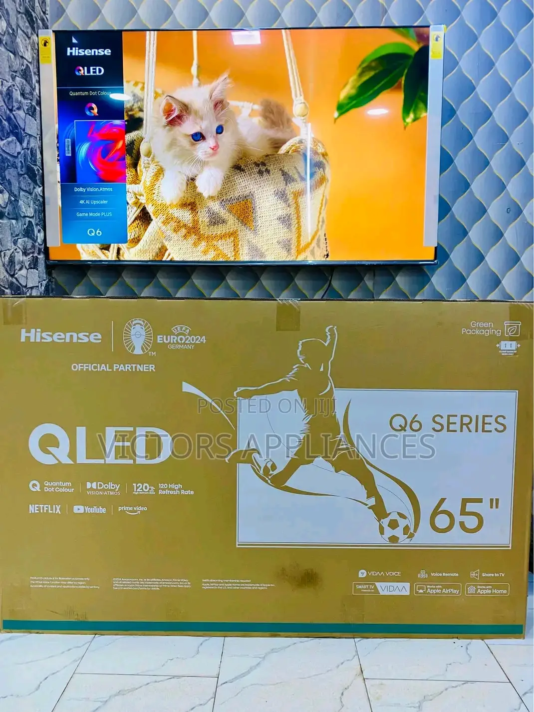 Hisense 65inches Qled Q6 Series Smart TV