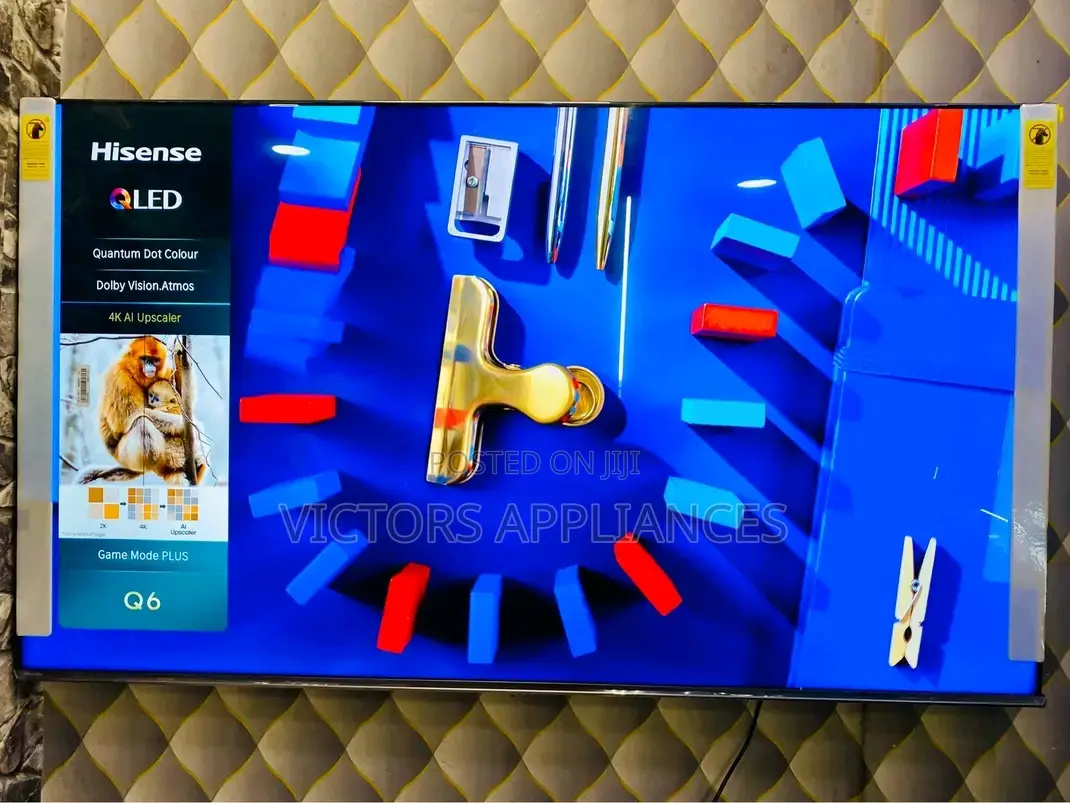 High End Hisense Qled 65inch Q6 Series Smart TV