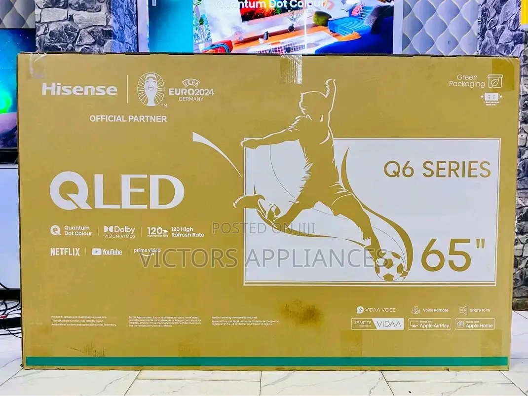 High End Hisense Qled 65inch Q6 Series Smart TV