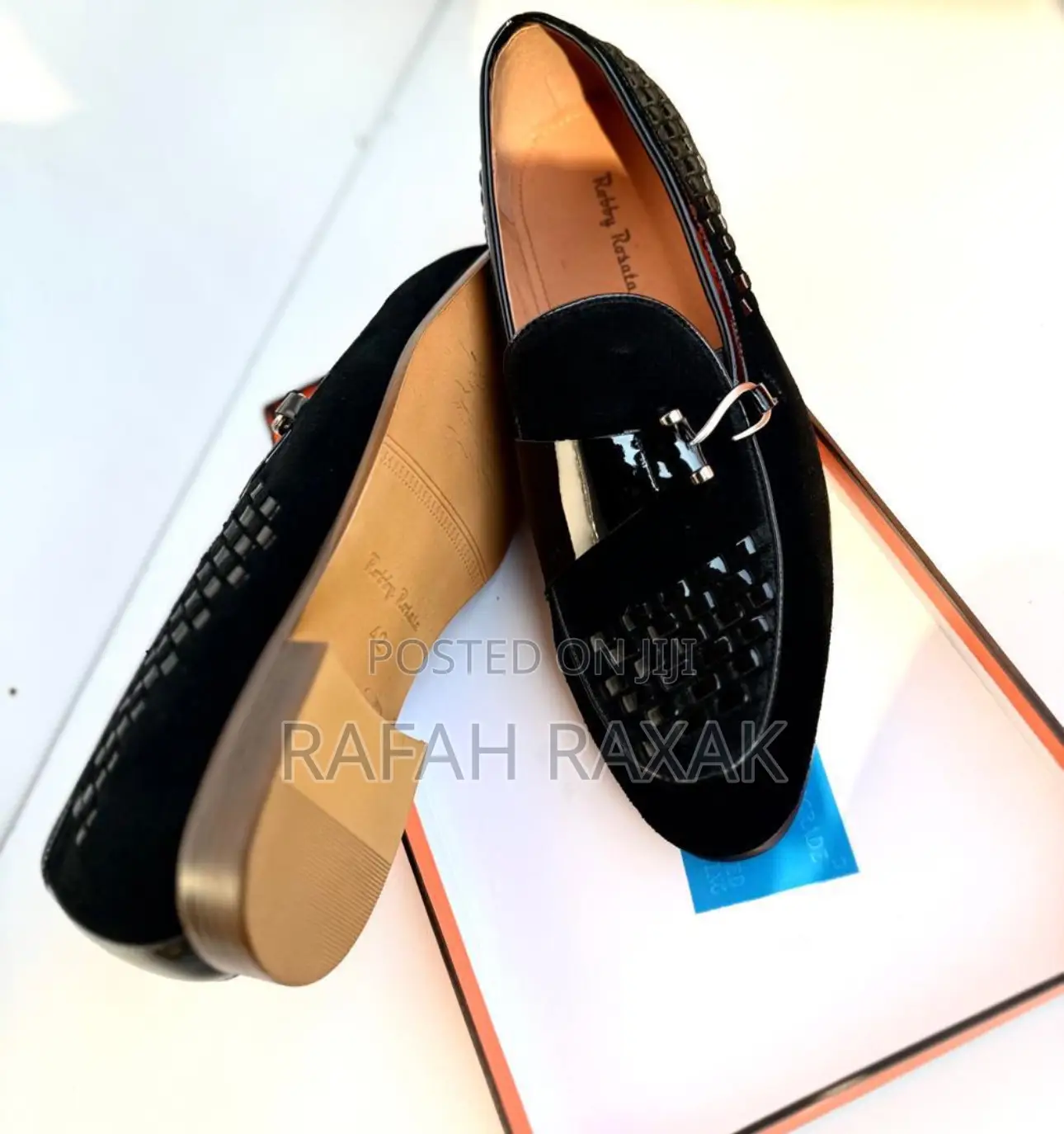 Original Luxurious Robby Rosata Suede Loafers