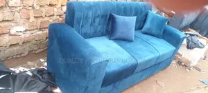 3 Seater Sofa Seat in Blue Colour