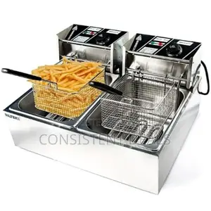 Hoffman 12litres Double Deep Fryer