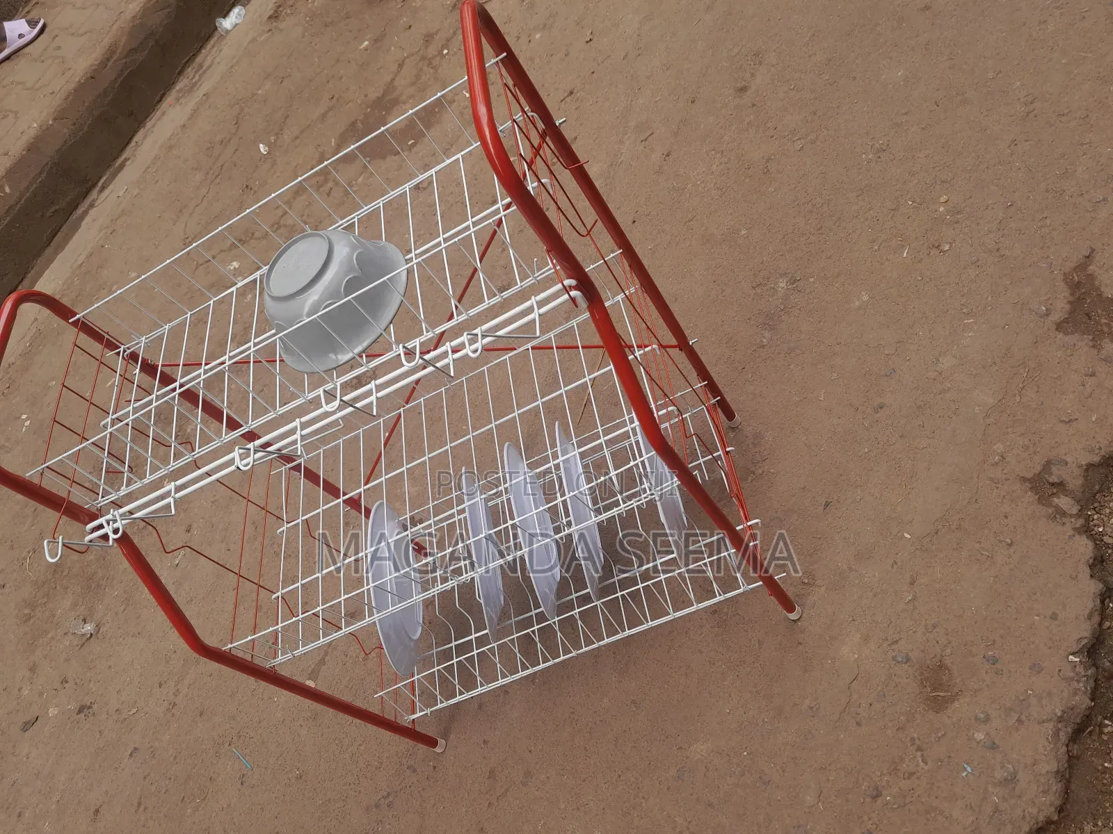 Three Layers Plates Rack