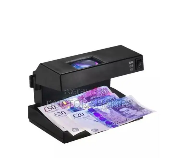 Handy Fake Note Detector With UV Light
