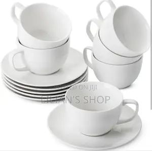 12pcs Tea Cups and Saucers
