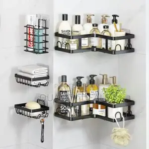 5pcs Corner Shower Caddy Organizer Shelf