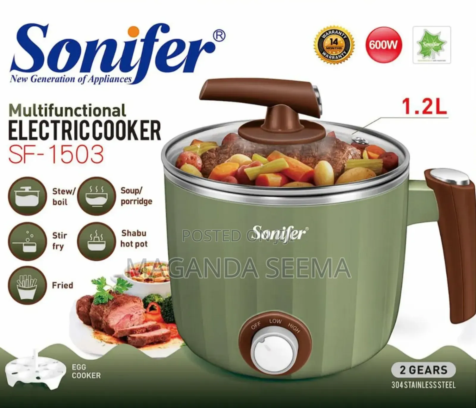 Sonifer Cooker