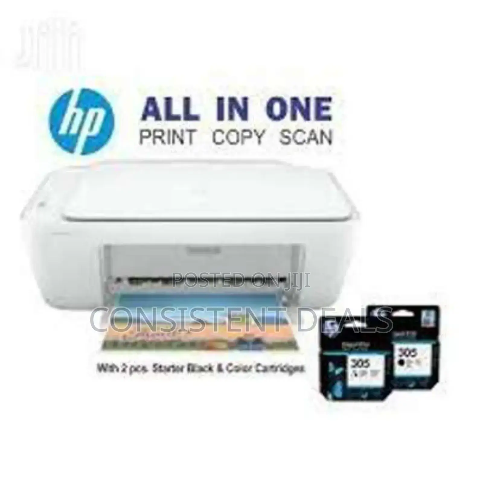 Hp Deskjet 2710 Wireless Printer ( All in One)