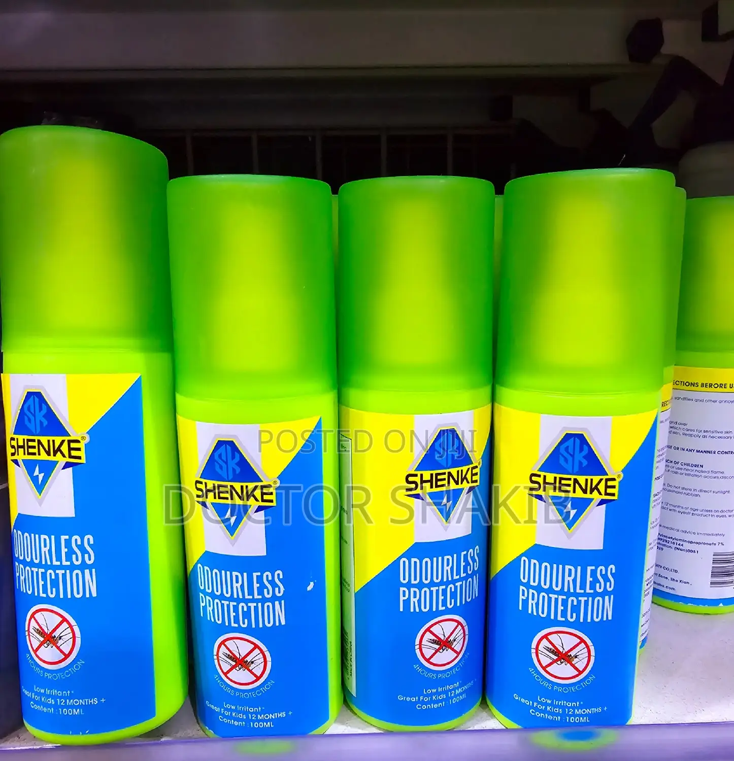 Brand New Shenke Odourless Mosquito Protection