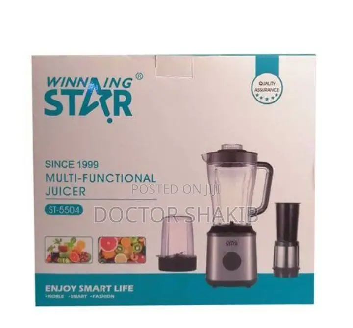 Winningstar 3-in-1 Multifunctional Fruits Blender