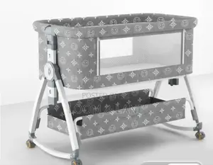 Multifunctional Bedside Crib, Bassinet and Travel Cot