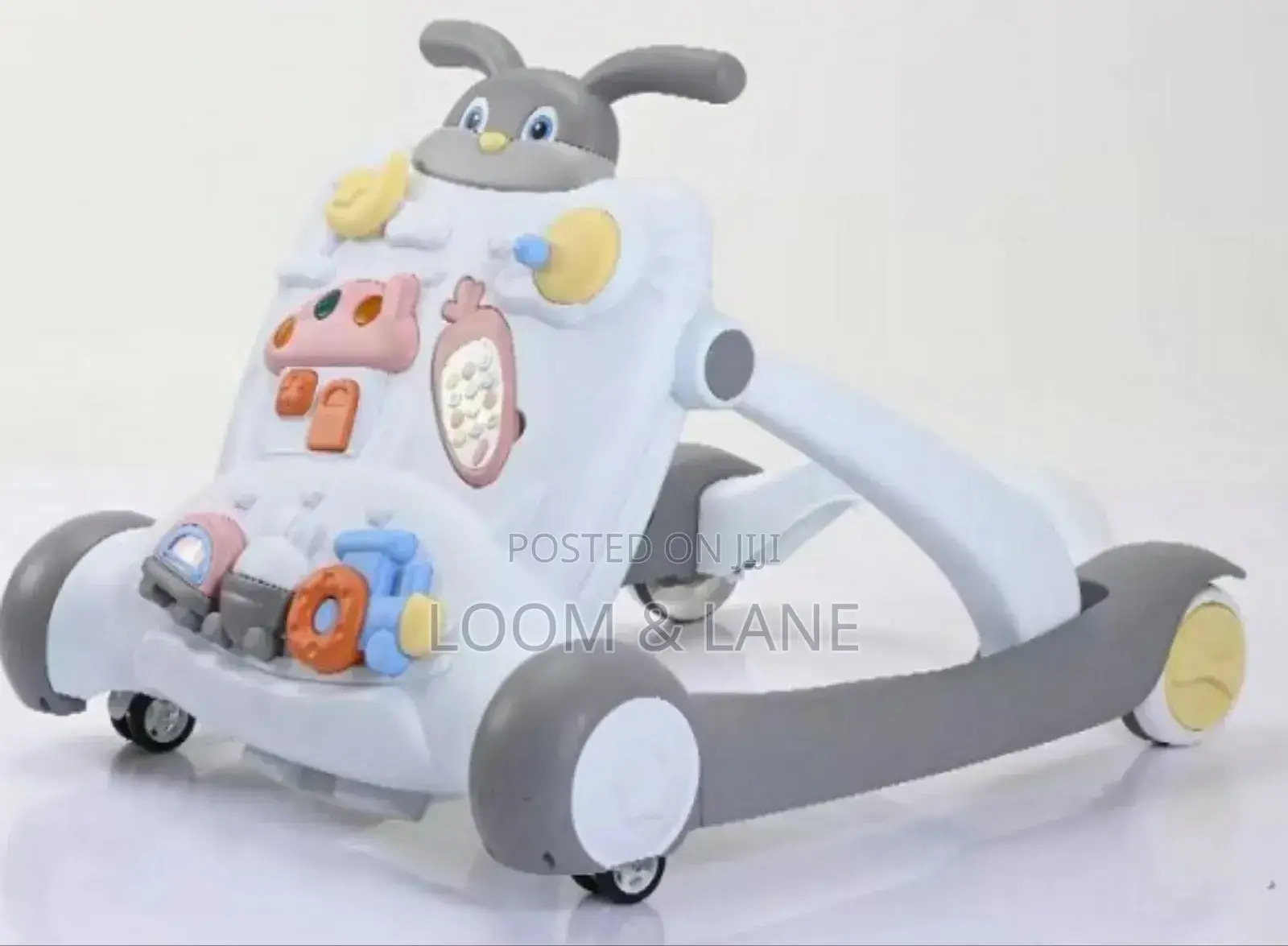 Cartoon Design Push Baby Walker
