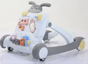 Cartoon Design Push Baby Walker