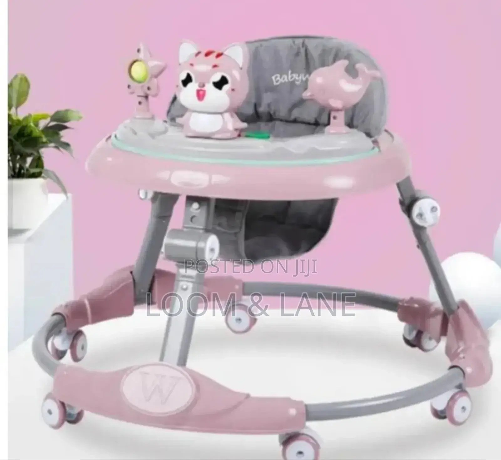 Anti-Rollover 3n1 Baby Walker Trolley