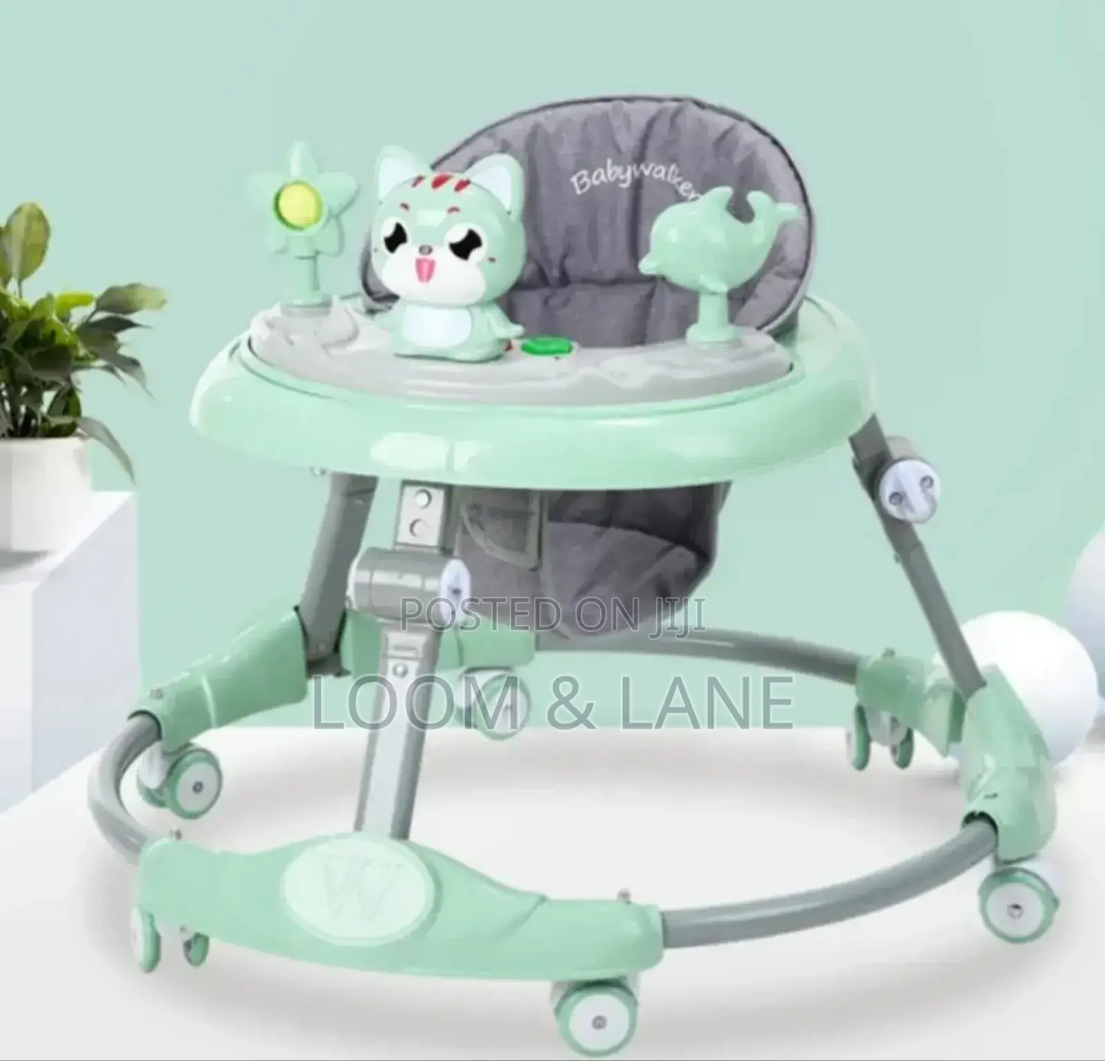 Anti-Rollover 3n1 Baby Walker Trolley
