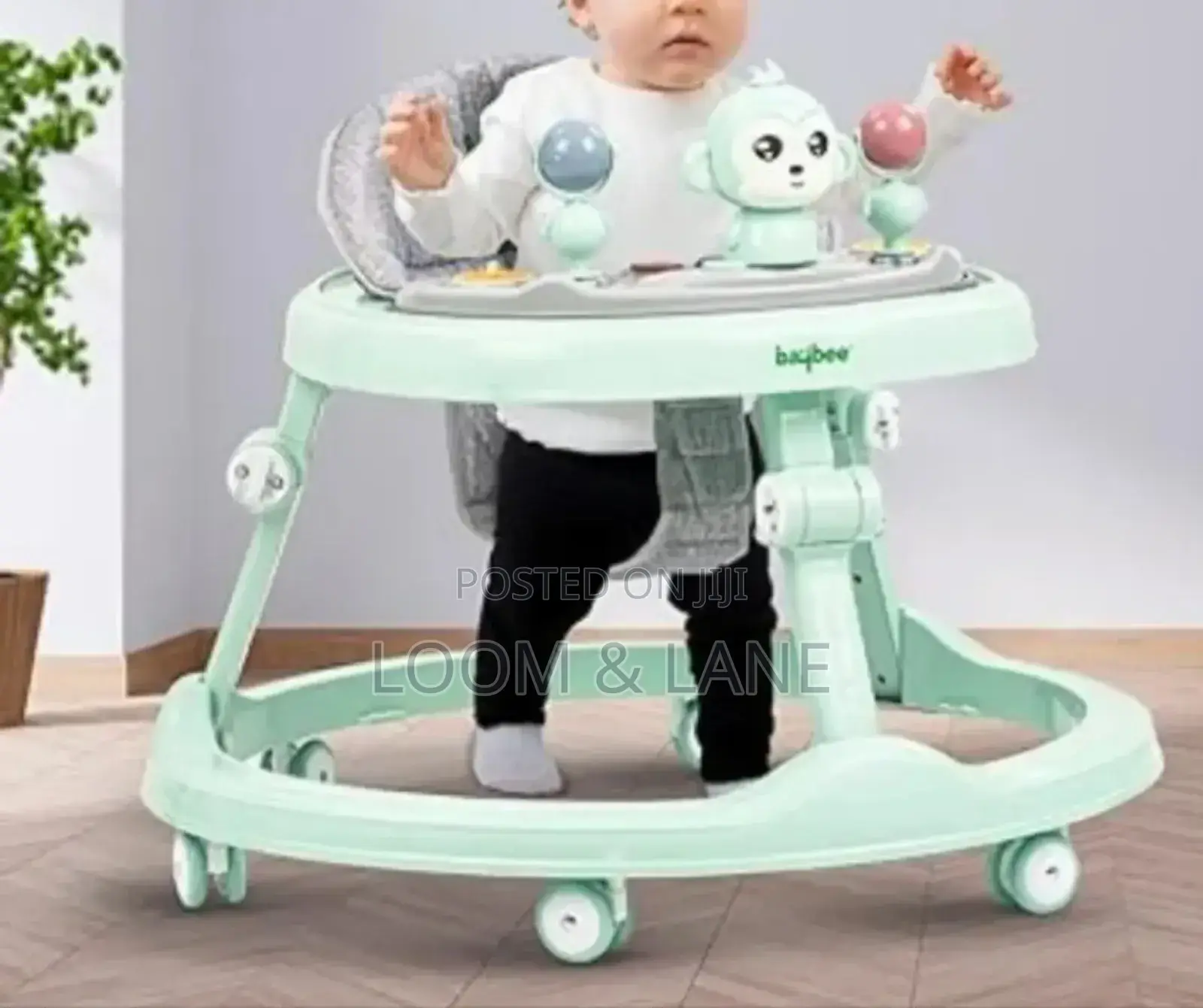 Anti-Rollover 3n1 Baby Walker Trolley