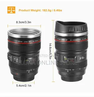 Camera Lens Coffee Mug