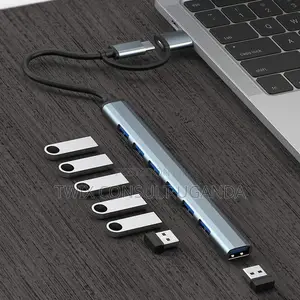 7 Port Usb-C Hub Usb 3.0 Type-C Hub