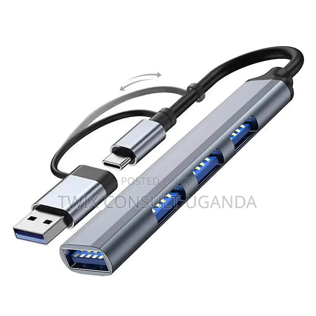 4port Usb-C Hub Usb 3.0 Type-C Hub