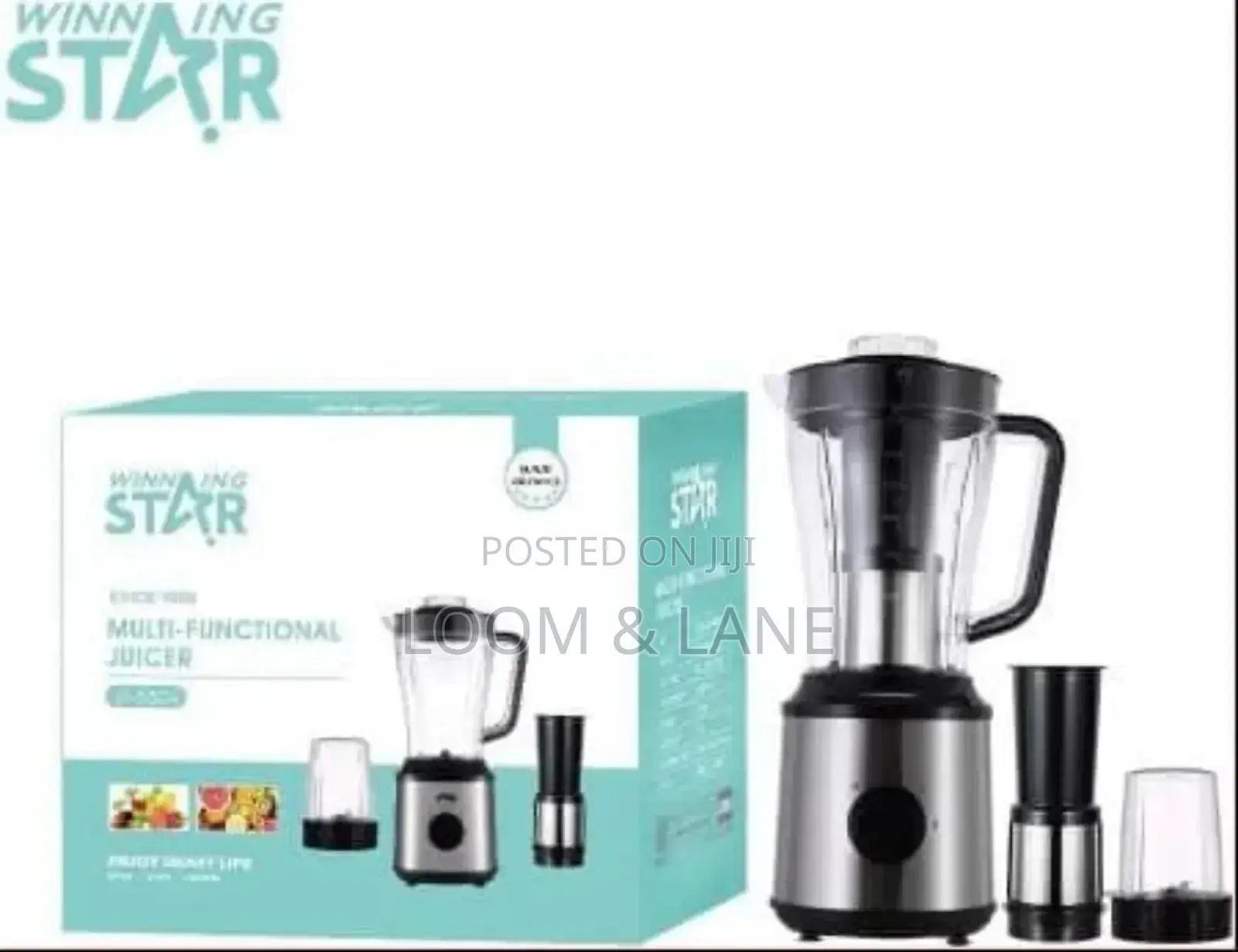 Winning Star 3in1 Multifunctional Fruits Electric Blender