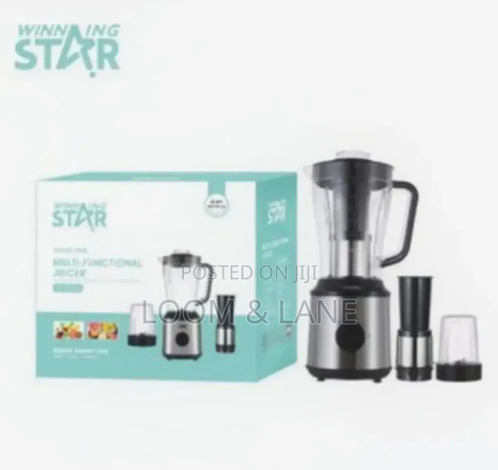 Winning Star 3in1 Multifunctional Fruits Electric Blender