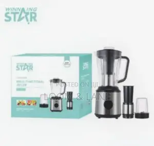 Winning Star 3in1 Multifunctional Fruits Electric Blender