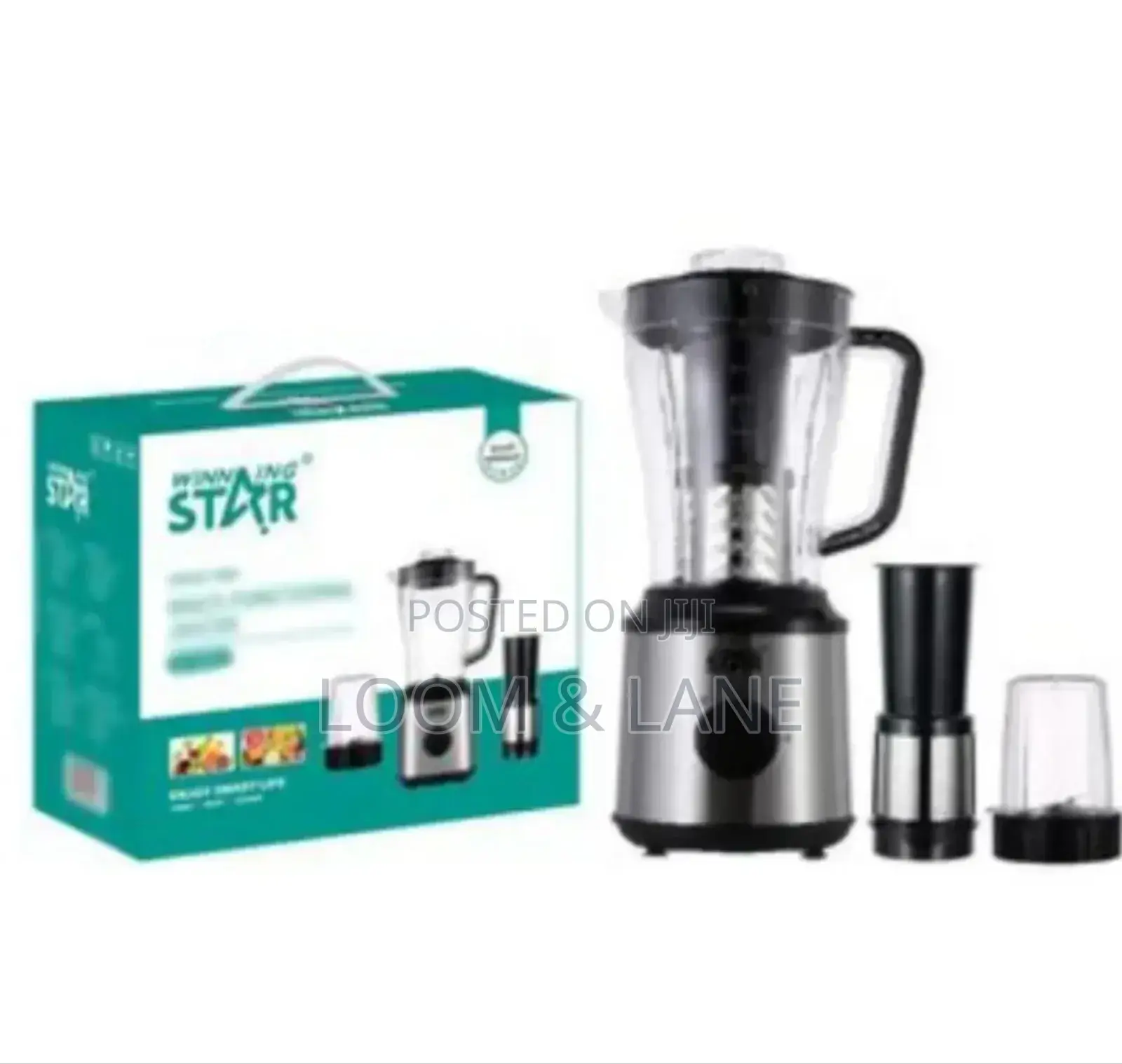 Winning Star 3in1 Multifunctional Fruits Electric Blender