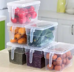 1pc Plastic Fridge Storage Container