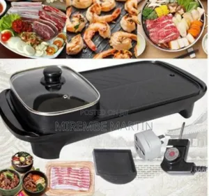 Electric 2 in 1 BBQ Grill