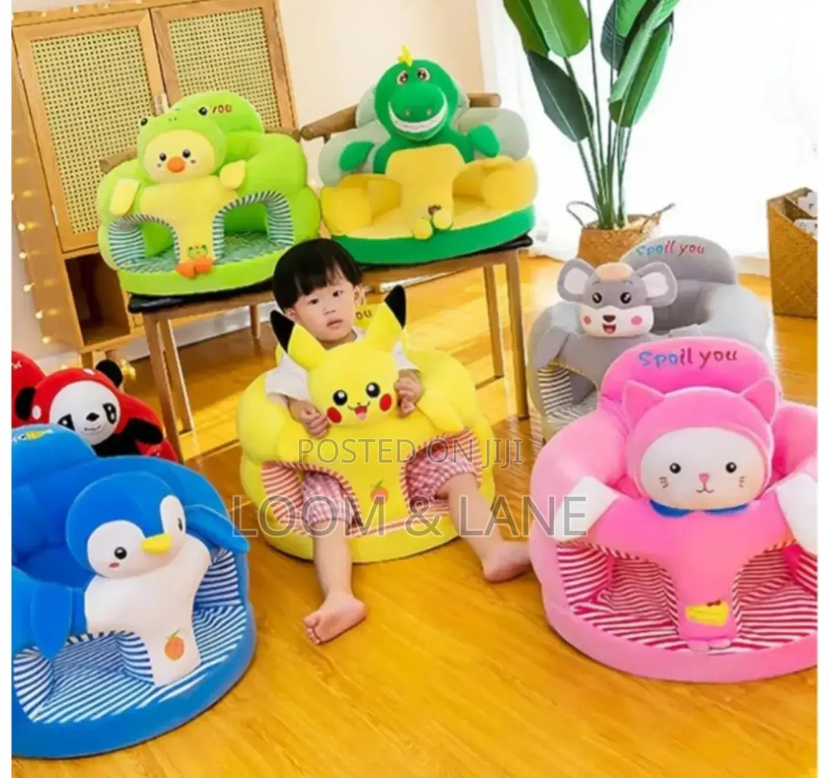 Baby Support Sofa Plush Chair Cushion