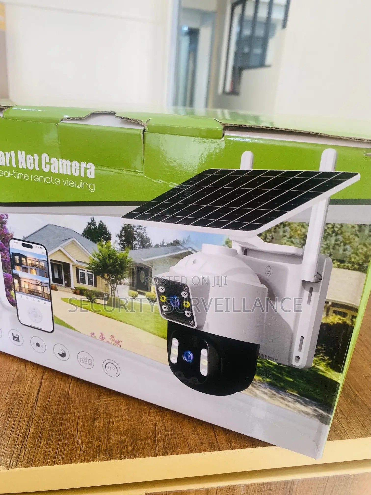 Farm Solar Camera With Motion Detection
