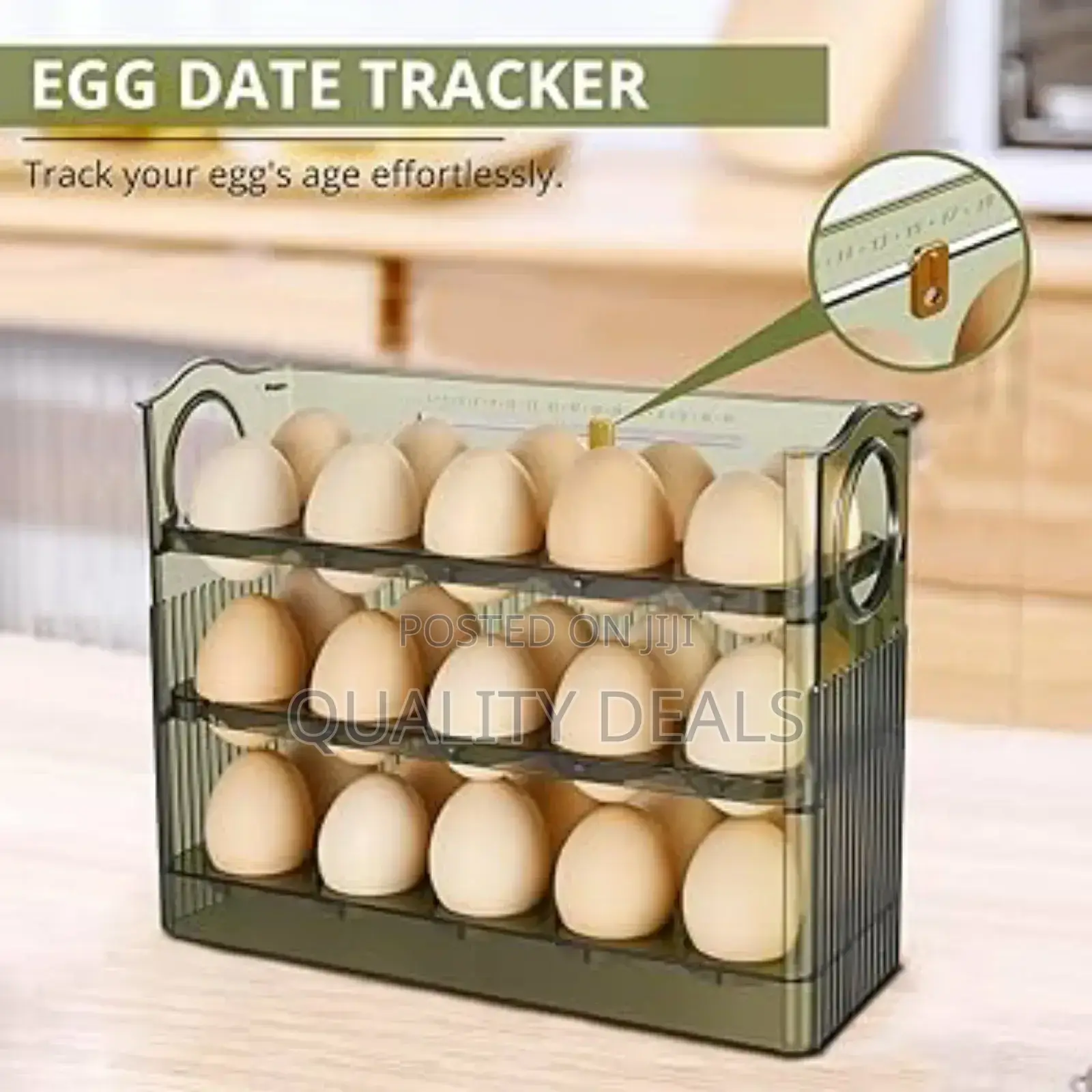 Eggs 3 Decker Storage Box/ Tray