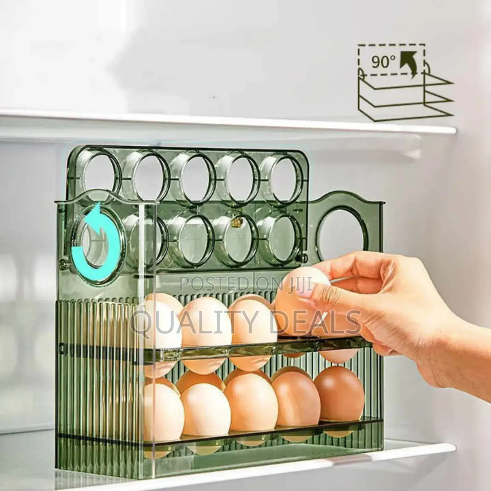 Eggs 3 Decker Storage Box/ Tray