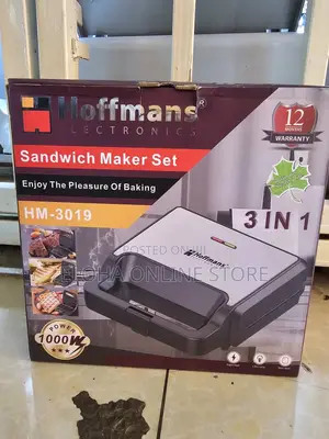Hoffmans Electronics Sandwich Maker Set HM-3019