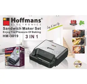 Hoffmans Electronics Sandwich Maker Set HM-3019