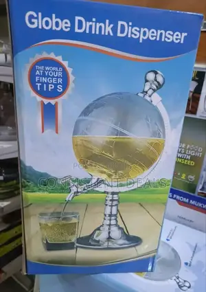 Globe Shaped Whisky Dispenser
