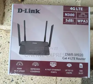 Photo - D-Link DRW-M920 4G LTE SIM Card Router (32 Devices)