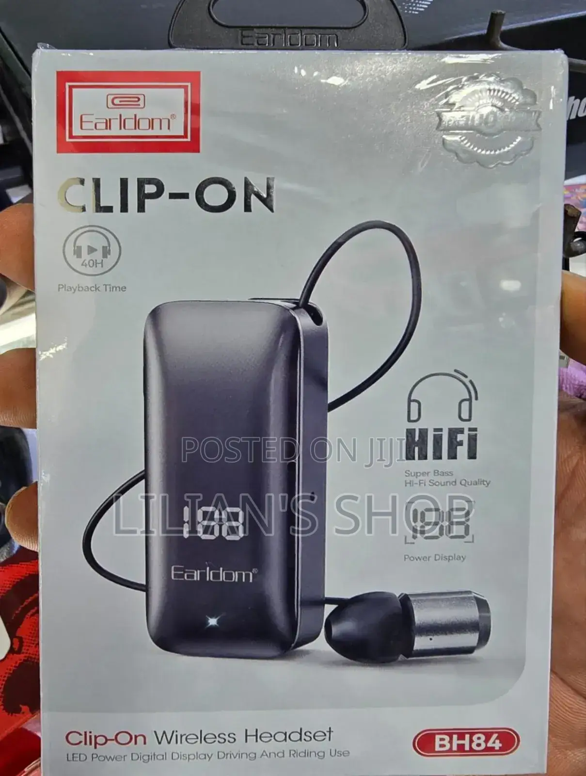 Earldom Clip on Wireless Headset