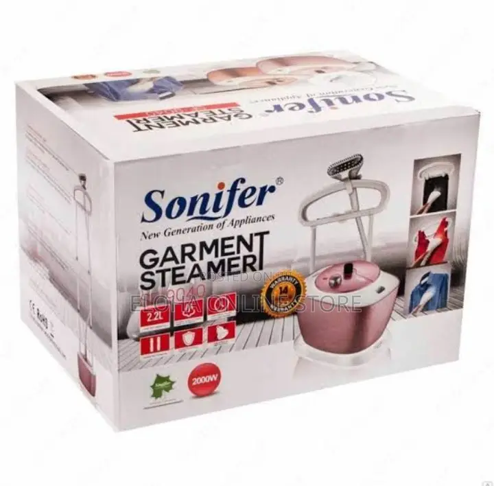 Sonifer SF-9040 Double Pole Garment Steamer 2.2L 2000W