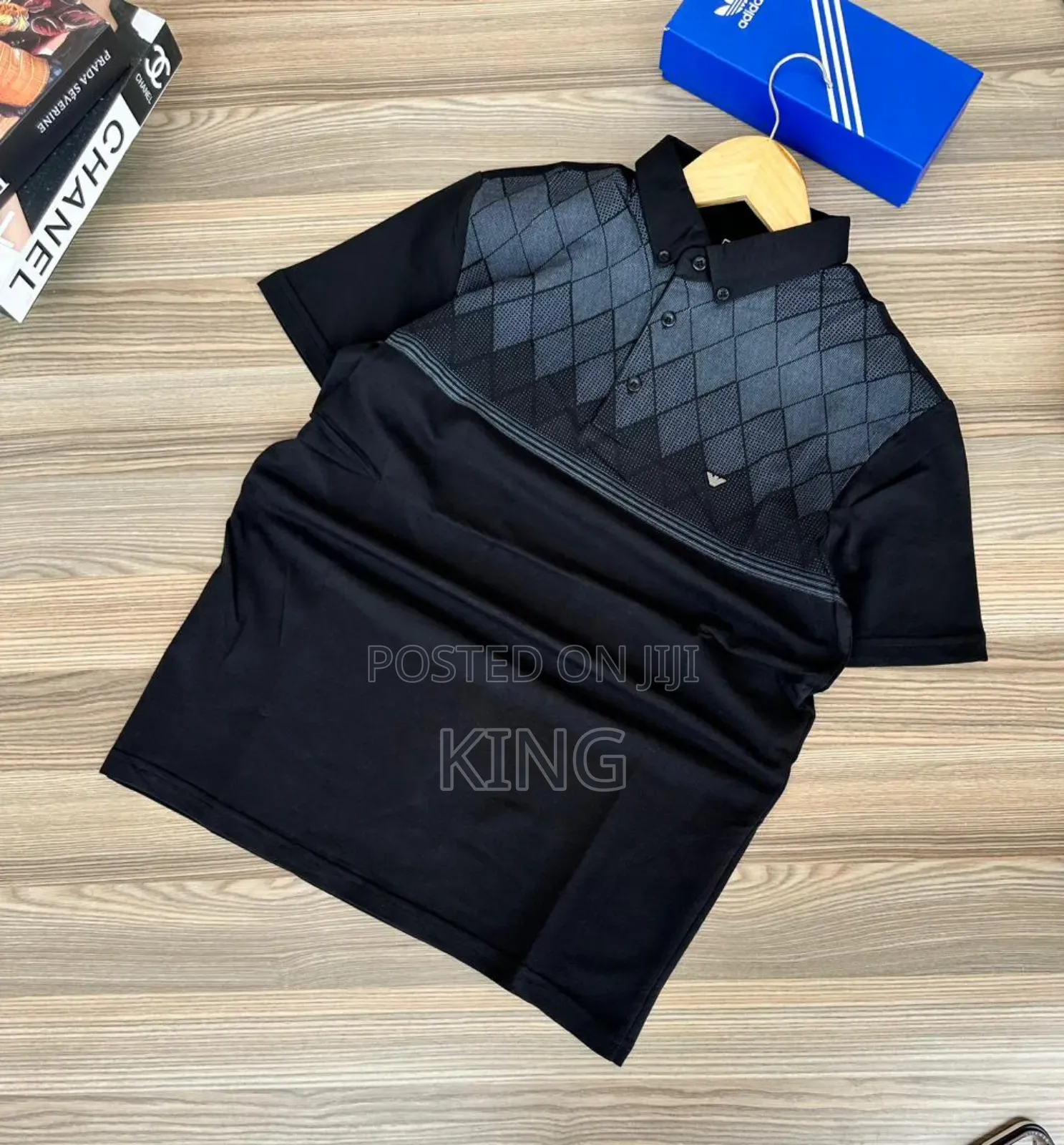 Swift Black Polo T-Shirt