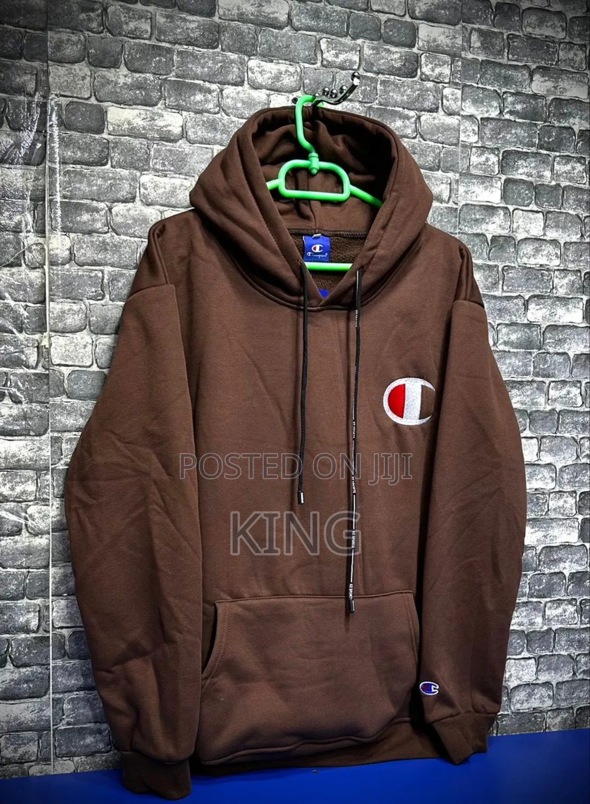 Champion Brown Hoodie Jumper