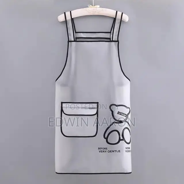 Transparent Waterproof Kitchen Aprons