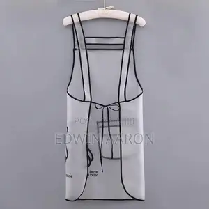 Transparent Waterproof Kitchen Aprons