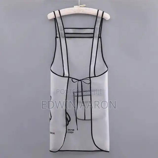 Transparent Waterproof Kitchen Aprons