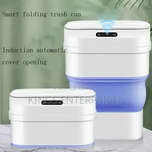 Smart Foldable Dustbin/Trash Can With Sensor