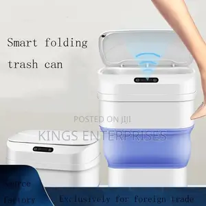 Smart Foldable Dustbin/Trash Can With Sensor